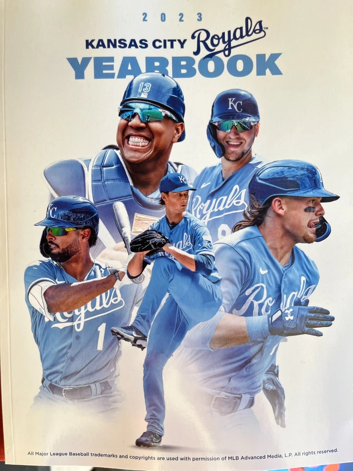 2023 KANSAS CITY ROYALS YEARBOOK GEORGE BRETT TRIBUTE MLB WORLD SERIES CHAMPIONS - Image 1 of 1