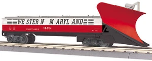 MTH Railking O Züge #1693 WM Western Maryland Schwerlast Schneepflug 30-79676 - Bild 1 von 1