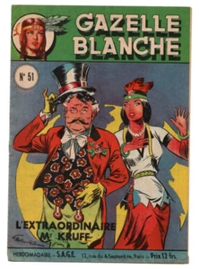 GAZELLE BLANCHE n°51 - SAGE 1950. TBE - Picture 1 of 1
