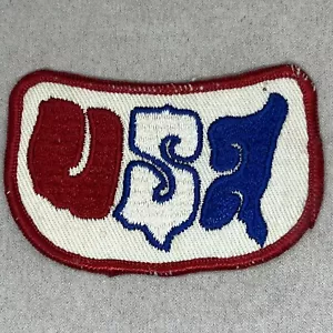 Vintage rot weiß und blau USA Souvenir Reise Patch - Bild 1 von 9