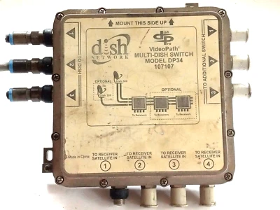 Dish Network VideoPath Multi-Dish Switch Model DP34 - Image 1 of 4