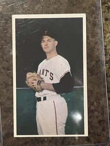 Eddie Fisher 1960 Tacoma Giants National Bank of Washington Baseballkarte - Bild 1 von 2