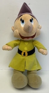 Disney Store Schneewittchen & die sieben Zwerge Dopey 11 Zoll Plüschtier Puppe - Bild 1 von 10
