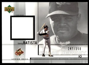 Maglietta da gioco ponte superiore 2002 #TB Tony Batista - Baltimora Orioles - Foto 1 di 2