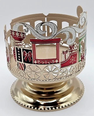 Bath & Body Works Candle Holder Christmas Train Pedestal - Image 1 of 3