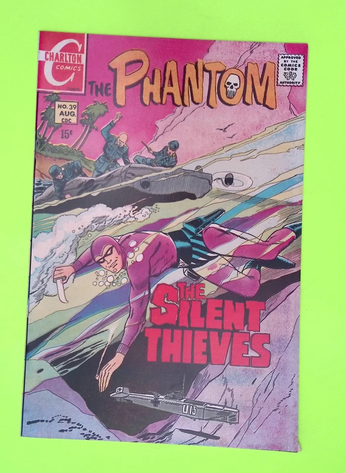 Phantom #39 Vol. 2 1970 Charlton Comics 7.0 Comic Book K72-56 - Image 1 of 2