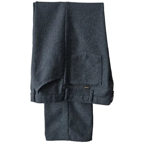 Vintage 80s Wrangler Mens Polyester Pants 38 x 32 Blue Casual Dress Straight Leg - Picture 1 of 12