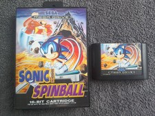 Sonic Spinball - Sega Mega Drive Game (Tested - Fast Dispatch - PAL)
