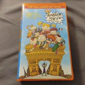 Nickelodeon The Rugrats in Paris Movie VHS Video Tape W/Clamshell Case - Picture 1 of 2