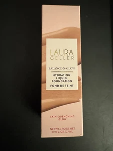 Laura Geller Balance N Glow Hydrating Liquid Foundation 0.9 Oz MEDIUM - Picture 1 of 2