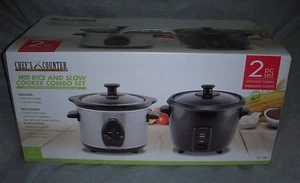 Chef's Counter 2 piece Rice & Slow Cooker Combo Set - Picture 1 of 6