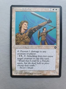 Serra Paladin, MTG Homelands (1995) Common White Creature NM - Picture 1 of 2