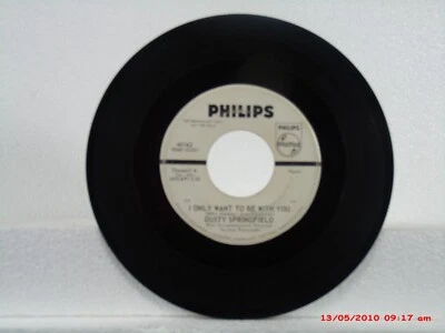 DUSTY SPRINGFIELD-(45)-BROADCAST ONLY-I ONLY WANT TO BE WITH YOU/ONCE UPON-1963 - Image 1 of 2
