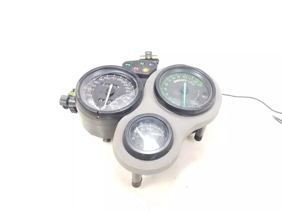 Ducati 998 748 916 996 2002 velocímetro velocímetro velocímetro medidor daños Foto 1 de 4