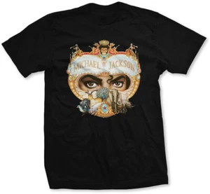 Camiseta Negra Peligrosa de Michael Jackson OFICIAL - Imagen 1 de 1