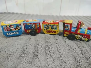 Cragstan N6S Comic Circus Train 11" Wind Up Tin Litho Toy Vintage JAPAN ๐๐ - Picture 1 of 22