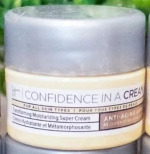 IT Cosmetics Confidence In A Cream Anti-Aging Face Moisturizer - In Just 2 Weeks - Picture 1 of 4