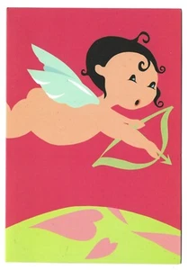 Valentine's Day Greeting Card Cupid Angel Happy Be My Valentine Romantic Romance - Picture 1 of 4