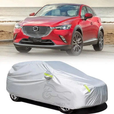 Car Cover Outdoor Waterproof UV Snow Dust Protection For Mazda CX-3 CX-5 - image 1 of 4
