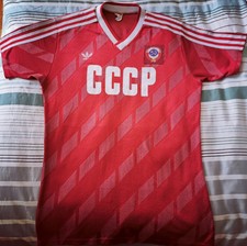 adidas CCCP Ussr 1987/1988 match worn football shirt trikot maillot