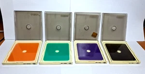 4x Cokin P063 Spot Gray,P064 Spot Violet ,P065 Spot Green,P066 Spot Orange --M22 - Picture 1 of 3