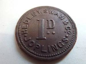 Sunderland Hedley Swan & Co Joplings Penny Token (5319B) - Picture 1 of 6