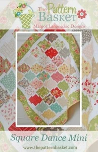 Quiltmuster SQUARE DANCE MINI Moda MUSTERKORB Charm Friendly - Bild 1 von 7