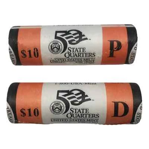 2005 CALIFORNIA P & D US MINT STATE QUARTER ROLL SETS ~ MINT SEALED BOX R43 - Picture 1 of 3