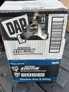 11 Pack - Dap Extreme Stretch 10.1 Oz. White Crackproof Elastomeric Sealant Tube - Picture 1 of 13