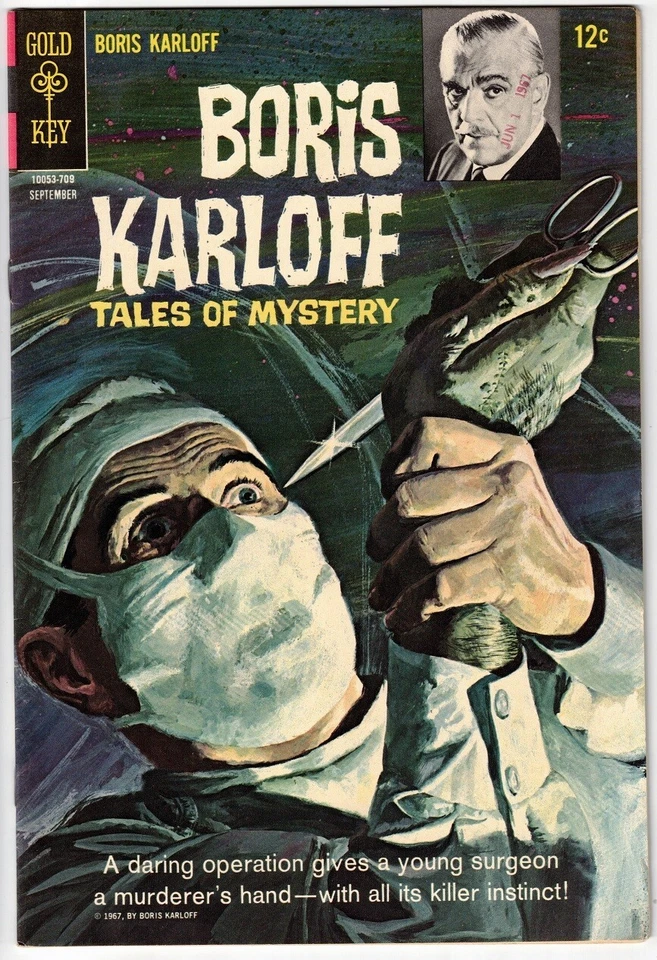 BORIS KARLOFF TALES OF MYSTERY # 19 (GOLD KEY) AL McWILLIAMS art - Image 1 of 1