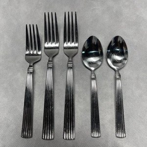 Forchette da tavola 5 pezzi Reed and Barton inox CRESCENDO II cucchiaini forchetta per insalata - Foto 1 di 9