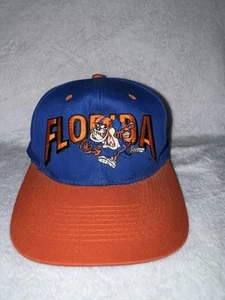 Florida Tasmanische Mütze Kappe Druckknopflasche orange blau Looney Tunes That’s All Folks - Bild 1 von 10