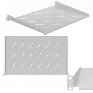 Półka na szafkę sieciową Komora 1U 300mm 19" Szafka sieciowa montowana na ścianie - Zdjęcie 1 z 7
