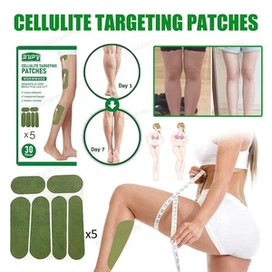 30tlg/60tlg Leg Slimming Herbal Patch Wormwood Lower Body Treatment Detox Patch - Picture 1 of 21