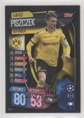 2019-20 Topps UCL Match Attax US Edition Lukasz Piszczek #DOR4 - Image 1 of 2