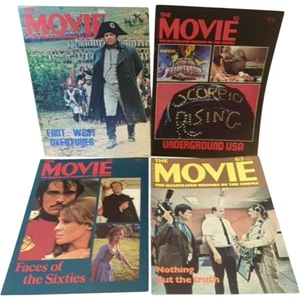 The Movie Magazine Lot Illustrated History Of Cinema 63-66 Retro Collection - Picture 1 of 10