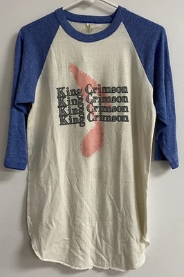 Camiseta KING CRIMSON Beat Gira Estados Unidos Vintage Original 1982 Concierto Manga 3/4 Foto 1 de 3