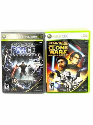 Star Wars The Force Unleashed & Star Wars The Clone Wars Republic Heros - BUNDLE - Image 1 of 4
