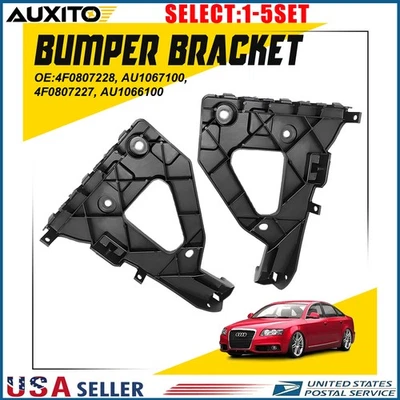 Suporte de para-choque ajuste 2007-2011 Audi S6 base dianteira esquerda e direita 2-10X - Imagem 1 de 4