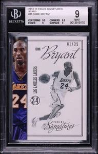 2012-13 Panini Signatures - #46 Kobe Bryant /25 - Chase Stars - Lakers HOF - Picture 1 of 2