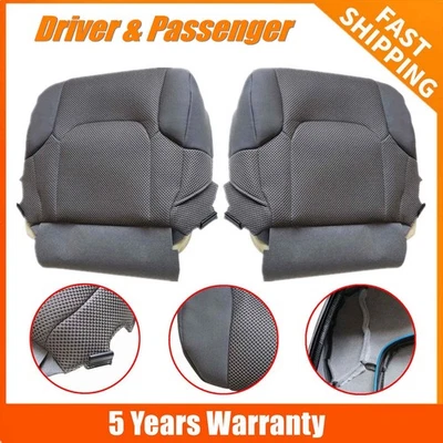 NUEVO para Nissan Frontier 2005-2019 cubierta de asiento inferior gris para conductor y pasajero Foto 1 de 4
