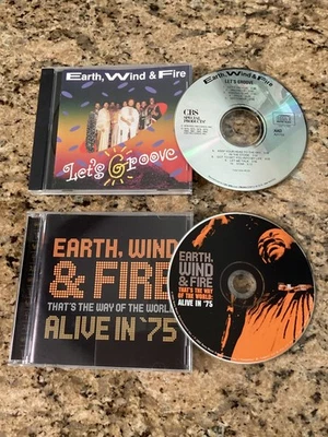Earth, Wind & Fire That's The Way Of The World: Alive In '75 + Let's Groove 2 CD - Image 1 of 2