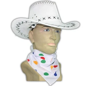 Childs Multicoloured Neckerchief Children in Need Pudsey Fancy Dress - Picture 1 of 2