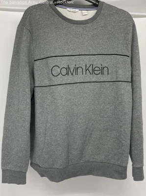Calvin Klein Mens Gray Long Sleeve Crew Neck Classic Pullover Sweater Size XL - Image 1 of 4