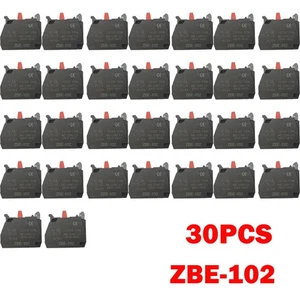 30PCS ZBE-102 Single Contact Block Silver Alloy Screw Clamp Terminal 1NC ZBE102 - Picture 1 of 8