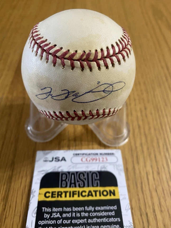 Бейсбольный мяч с автографом Тима Уэйкфилда из Национальной лиги бейсбола MLB JSA Pirates Red Sox - Изображение 1 из 2