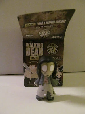 Funko - Walking Dead Mini - Serie 3 - Walker Clara - Caja abierta - Desgaste ligero Foto 1 de 4