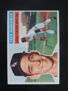 1956 Topps Baseball Card #29 Jack Harshman White Back (EX-MT/NM) - Picture 1 of 2