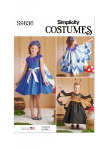 Simplicity Sewing Pattern S9836 Children's Costumes by Andrea Schewe Designs - Picture 1 of 6