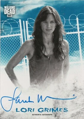 Walking Dead Hunters & Hunted, Sarah Wayne Callies (Lori) Autograph Card #15/50 - Image 1 of 2